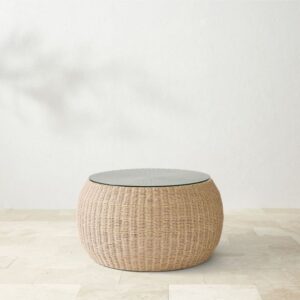 Round Wood Coffee Table