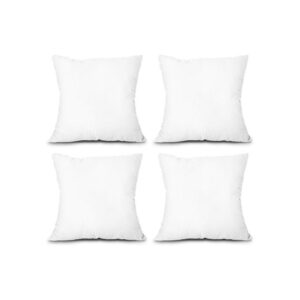 Set-of-4 Lightweight Polyester Throw Pillows